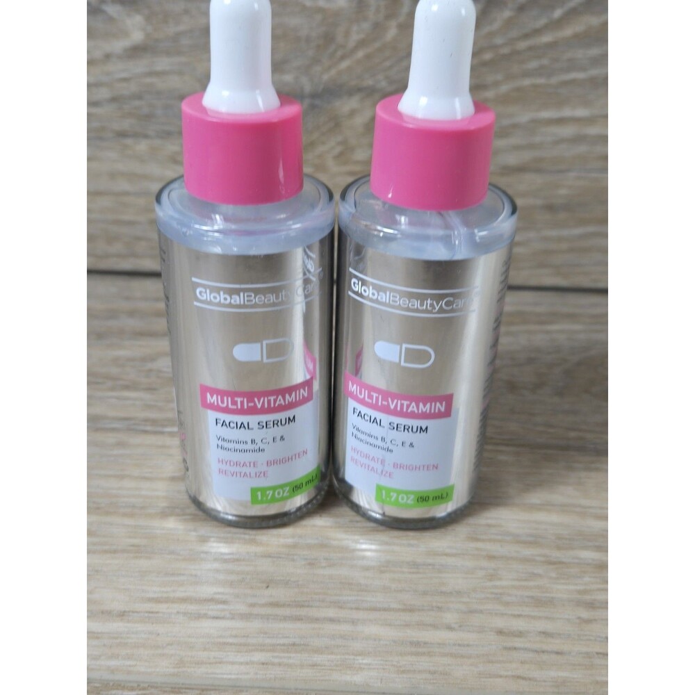 Global Beauty Care Multi-Vitamin Serum 1.7oz Vitamins B, C, E